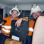 Filming In An Underground Mine